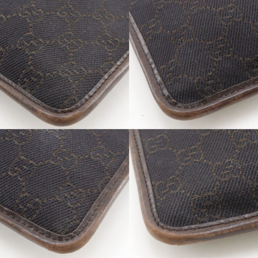 Gucci GG Canvas Brown Shoulder Bag — view 4