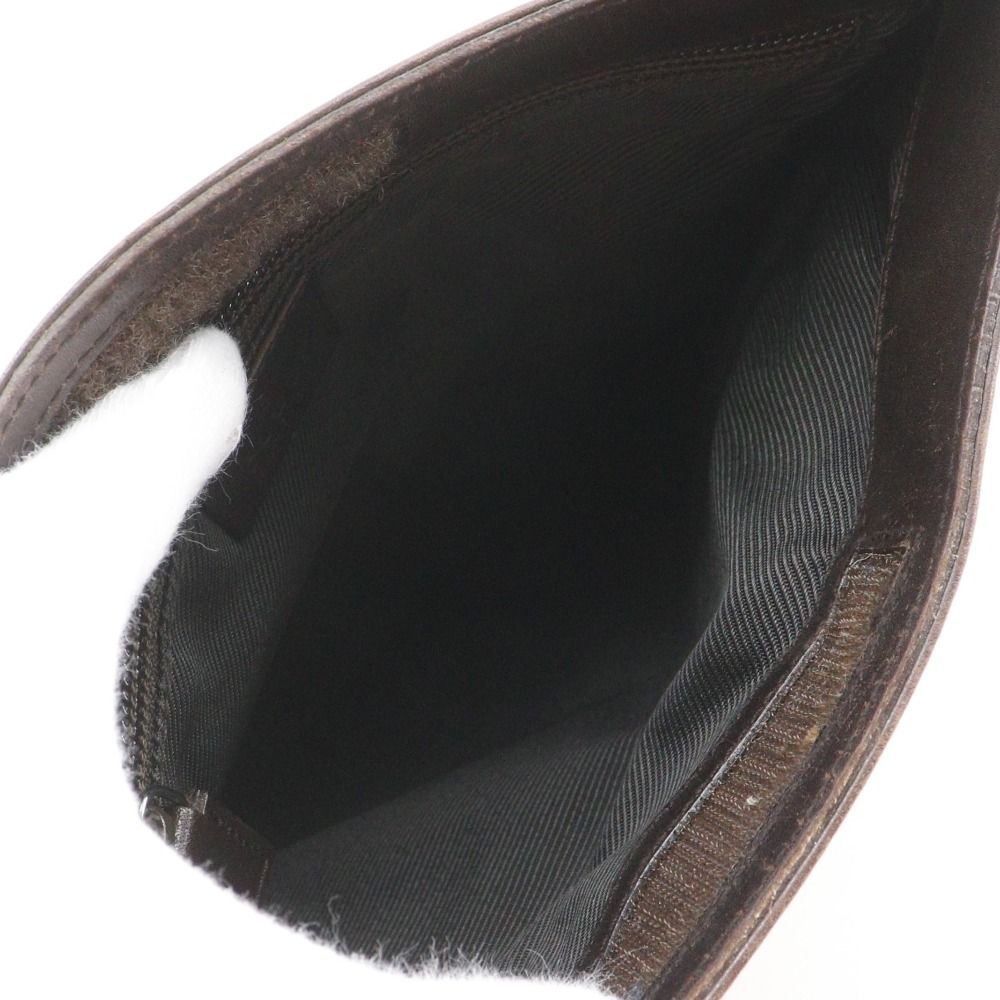 Gucci GG Canvas Brown Shoulder Bag — view 5
