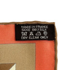 Hermes Scarf Carre 90 les Jeux D'hermes Game Silk Orange Multicolor — view 5