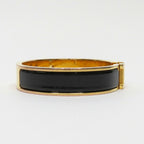Hermes Clic Clac PM Black H Metal Bracelet — view 4