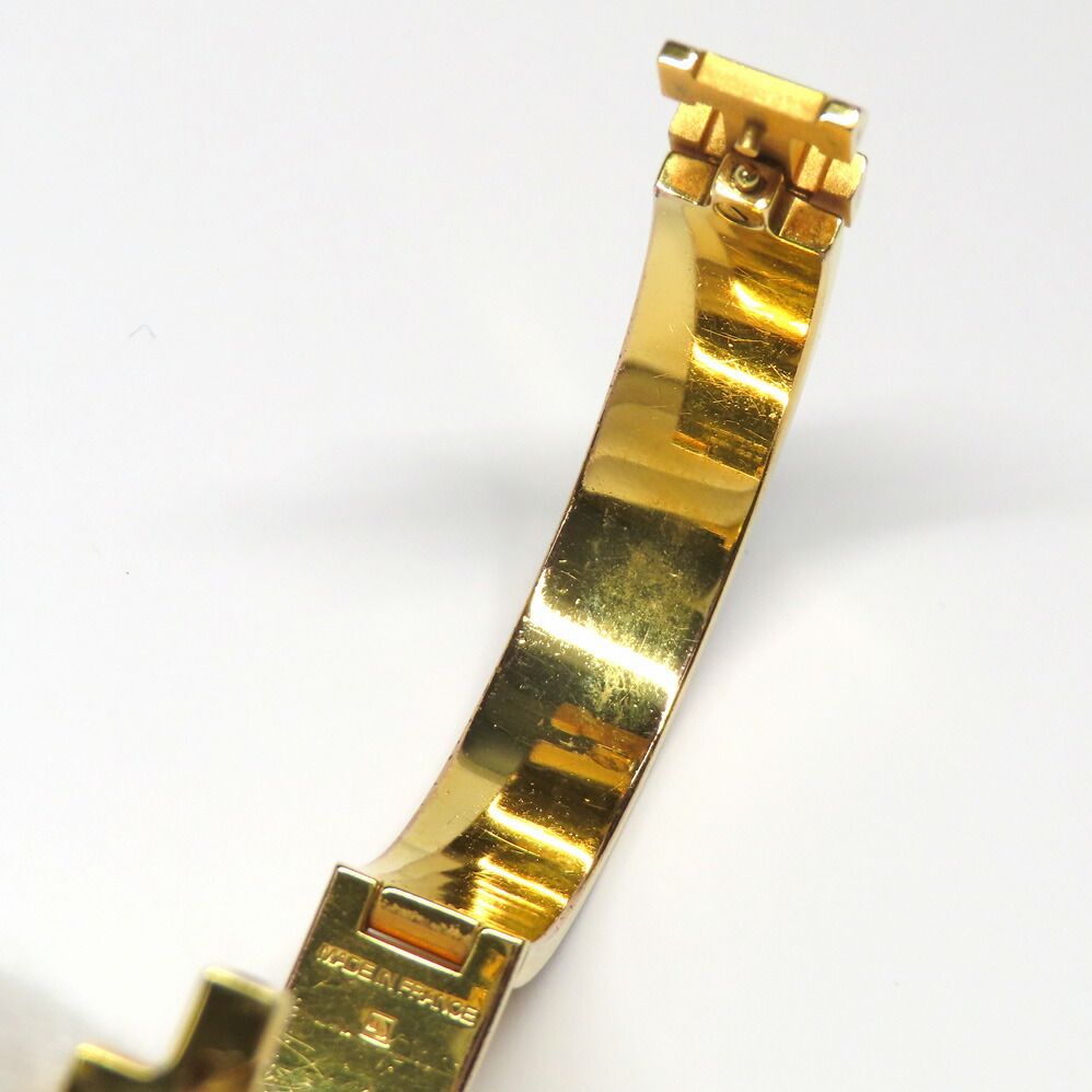 Hermes Clic Clac PM Black H Metal Bracelet — view 7