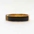Hermes Clic Clac PM Black H Metal Bracelet — view 3
