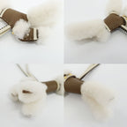 Hermes Buddy Charm with Collar Studs Etoupe Cles Anyo Miro — view 7