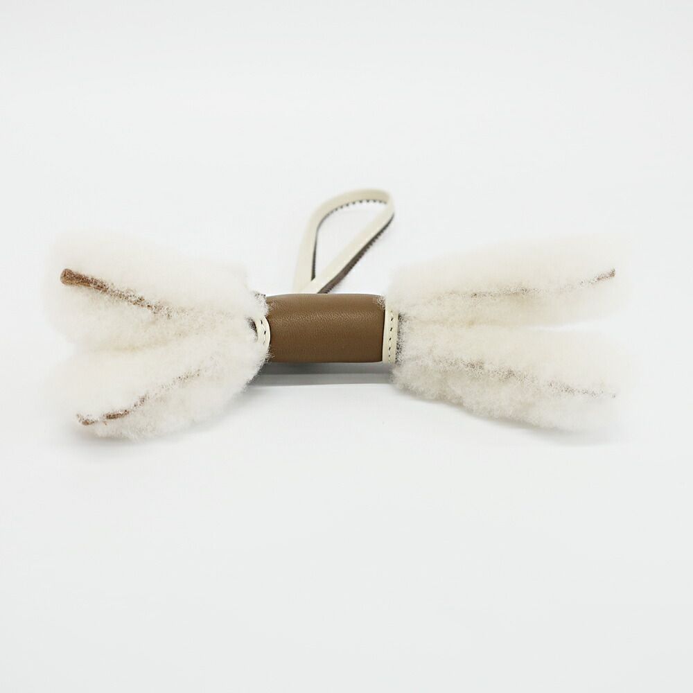 Hermes Buddy Charm with Collar Studs Etoupe Cles Anyo Miro — view 6