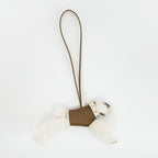 Hermes Buddy Charm with Collar Studs Etoupe Cles Anyo Miro — view 2