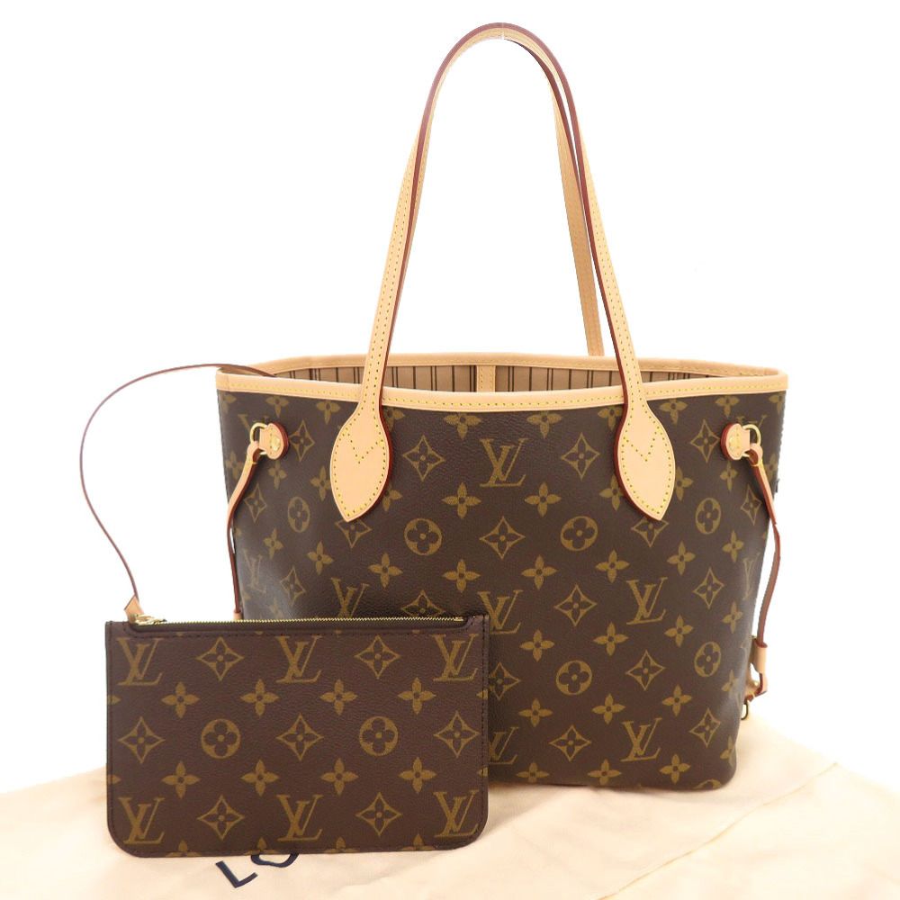 Louis Vuitton Neverfull PM Monogram IC Chip Brown Tote LV — view 2