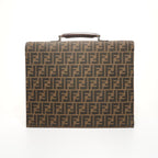 Fendi Handbag Canvas Zucca Briefcase Business — view 2