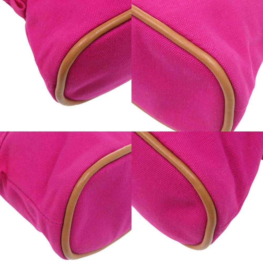 Hermes Bolide Pouch Mini Cotton Leather Pink Purple — view 5