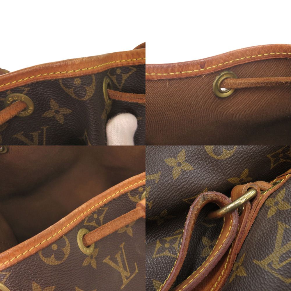 Louis Vuitton Noe Monogram Brown Shoulder Bag LV — view 9