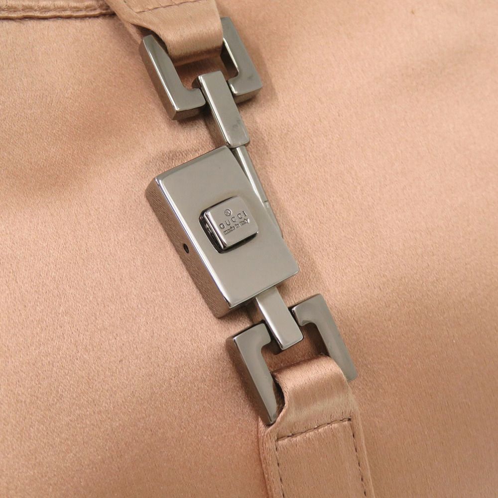 Gucci Vintage Satin Pink Handbag — view 8