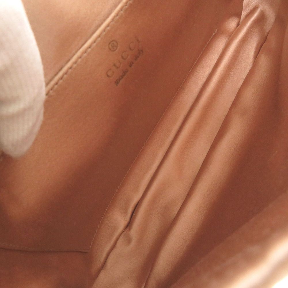 Gucci Vintage Satin Pink Handbag — view 7