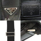 Prada Tessuto Camouflage Pattern Messenger — view 8