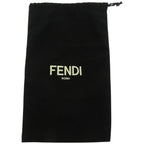 Fendi Pocket Charm Belt Bag Leather Black Red Key Holder — view 8