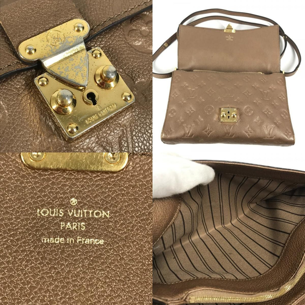 Louis Vuitton Shoulder Bag Fascinante Monogram Empreinte Leather Avane — view 8
