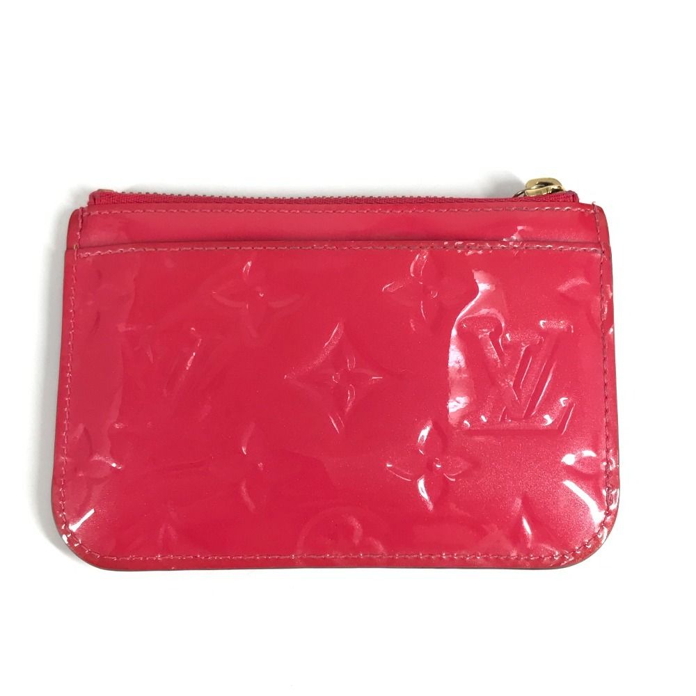 Louis Vuitton Coin Case Pochette Cles NM Monogram Vernis Canvas Pink — view 2