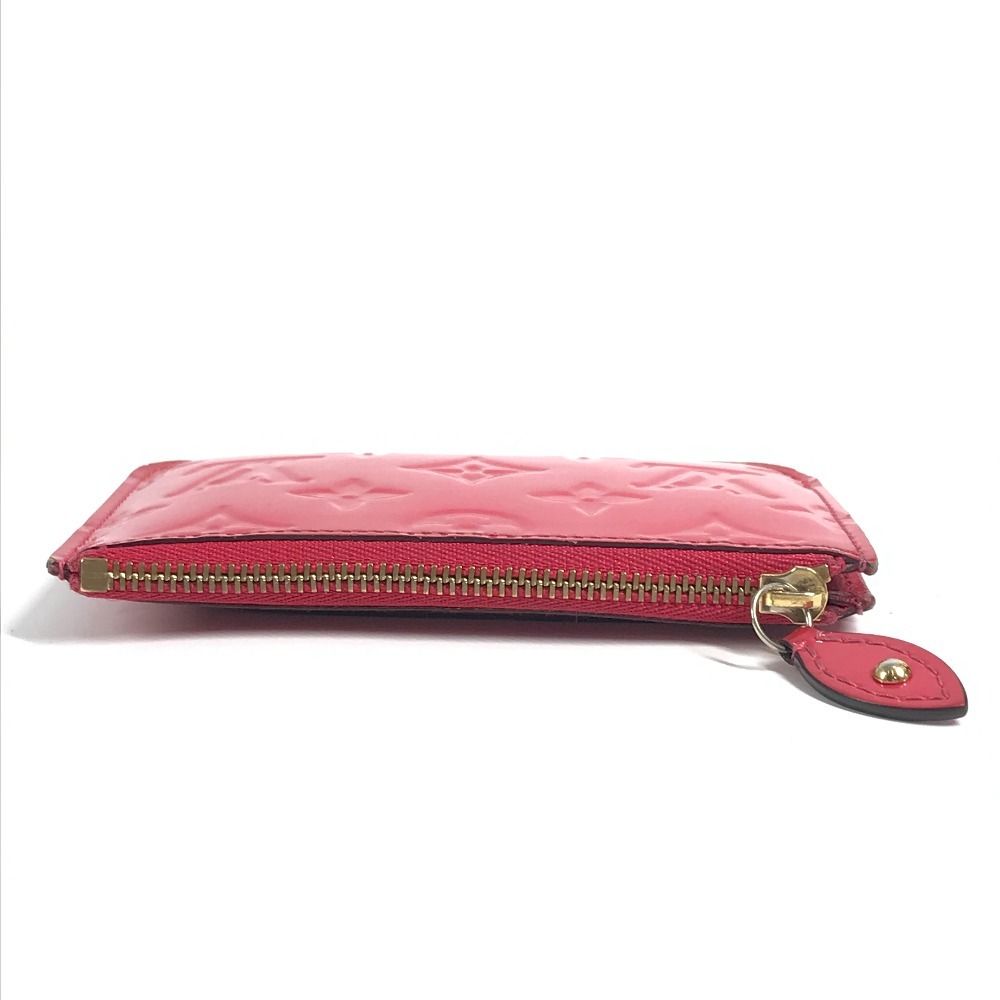 Louis Vuitton Coin Case Pochette Cles NM Monogram Vernis Canvas Pink — view 4