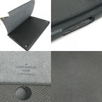 Louis Vuitton Ipad Case Etui Taiga Leather Ardoise Black — view 8