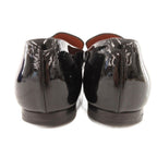 Celine Loafers Slip on Pointed Toe Patent Suede 38 Black — view 4