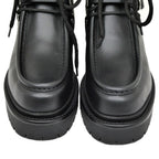 Hermes Short Boots Land 38 Black Noir Leather — view 6