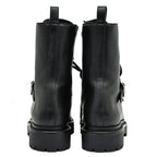 Hermes Short Boots Land 38 Black Noir Leather — view 7