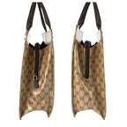Gucci GG Crystal Beige Dark Brown Business Bag — view 8