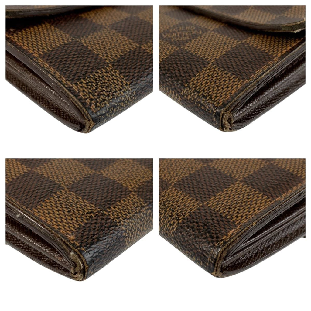 Louis Vuitton Damier Portefeuille Sarah Brown Long — view 4