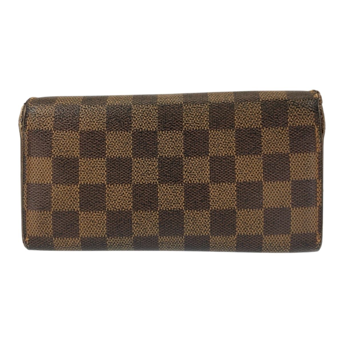 Louis Vuitton Damier Portefeuille Sarah Brown Long — view 2