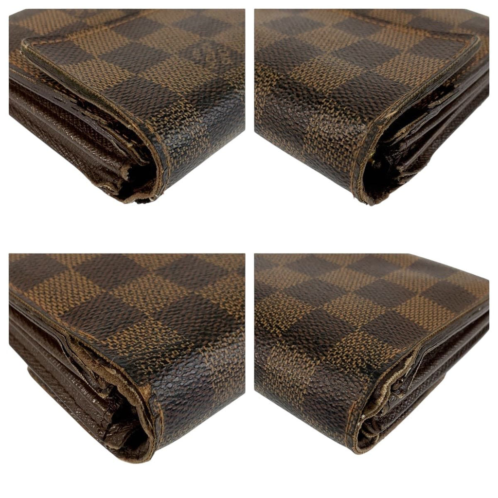Louis Vuitton Damier Portefeuille Sarah Brown Long — view 5