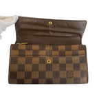 Louis Vuitton Damier Portefeuille Sarah Brown Long — view 7