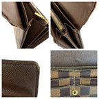Louis Vuitton Damier Portefeuille Sarah Brown Long — view 6