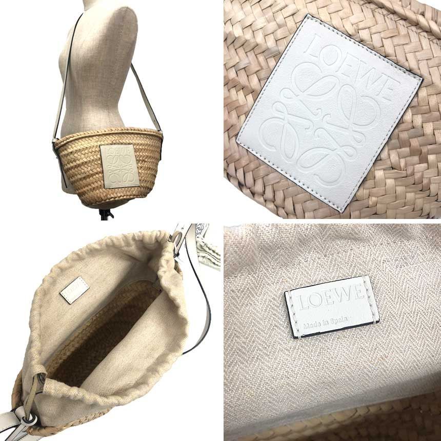 Loewe Basket Shoulder Bag White — view 3