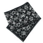 Louis Vuitton Echarpe Monogram Mountain Muffler Black Gray Scarf — view 2