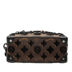 Louis Vuitton Monogram Taffeta Mini Soft Trunk Crossbody Chain Shoulder Bag — view 3