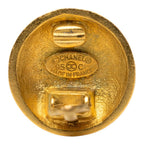 Chanel Coco Mark Vintage Gold Plated Earrings — view 4