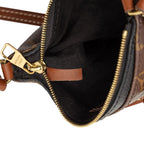Louis Vuitton Monogram Nano Pallas Mini Shoulder Bag Brown Noir — view 6