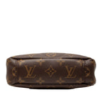 Louis Vuitton Monogram Nano Pallas Mini Shoulder Bag Brown Noir — view 3