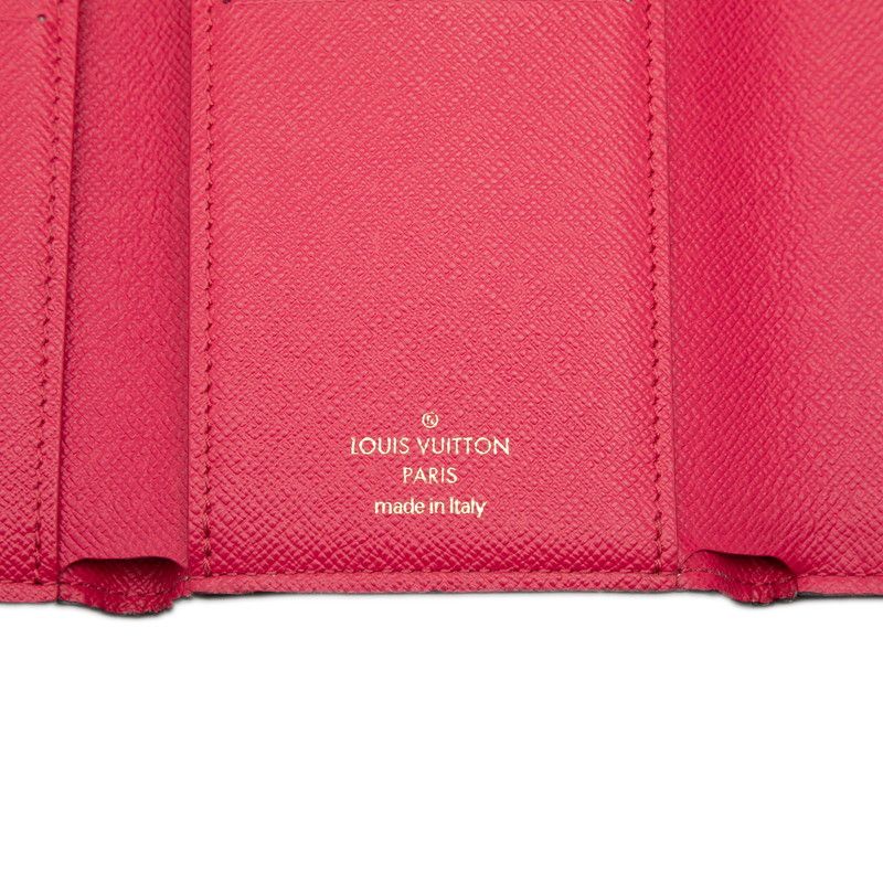 Louis Vuitton Damier Azur Portefeuille Victorine White Multicolor — view 6