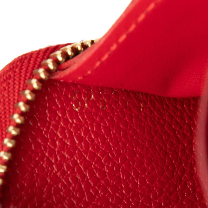 Louis Vuitton Monogram Empreinte Portefeuille Clemence Round Zipper Long Wallet — view 6