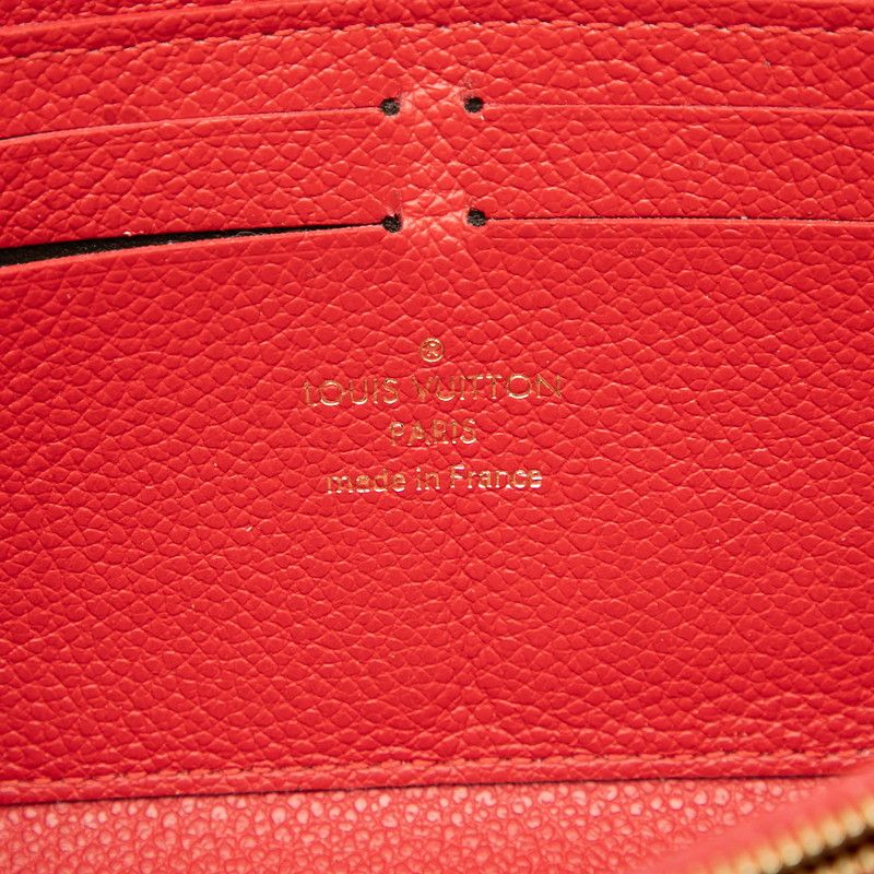 Louis Vuitton Monogram Empreinte Portefeuille Clemence Round Zipper Long Wallet — view 5