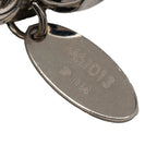 Louis Vuitton Rimy Bag Charm Key Holder Silver Pink White Metal — view 4
