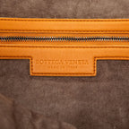 Bottega Veneta Intrecciato Crossbody Bag Orange Leather — view 6