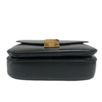 Celine C Small Chain Shoulder Bag 2-Way Calfskin Black — view 6
