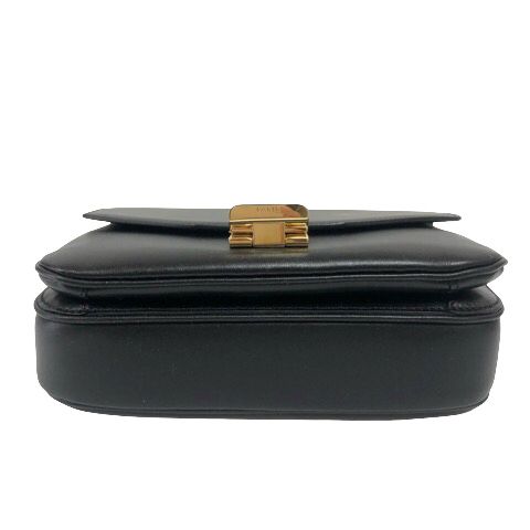 Celine C Small Chain Shoulder Bag 2-Way Calfskin Black — view 6