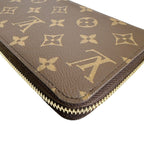 Louis Vuitton Monogram Zippy Long Wallet Zip Around — view 5