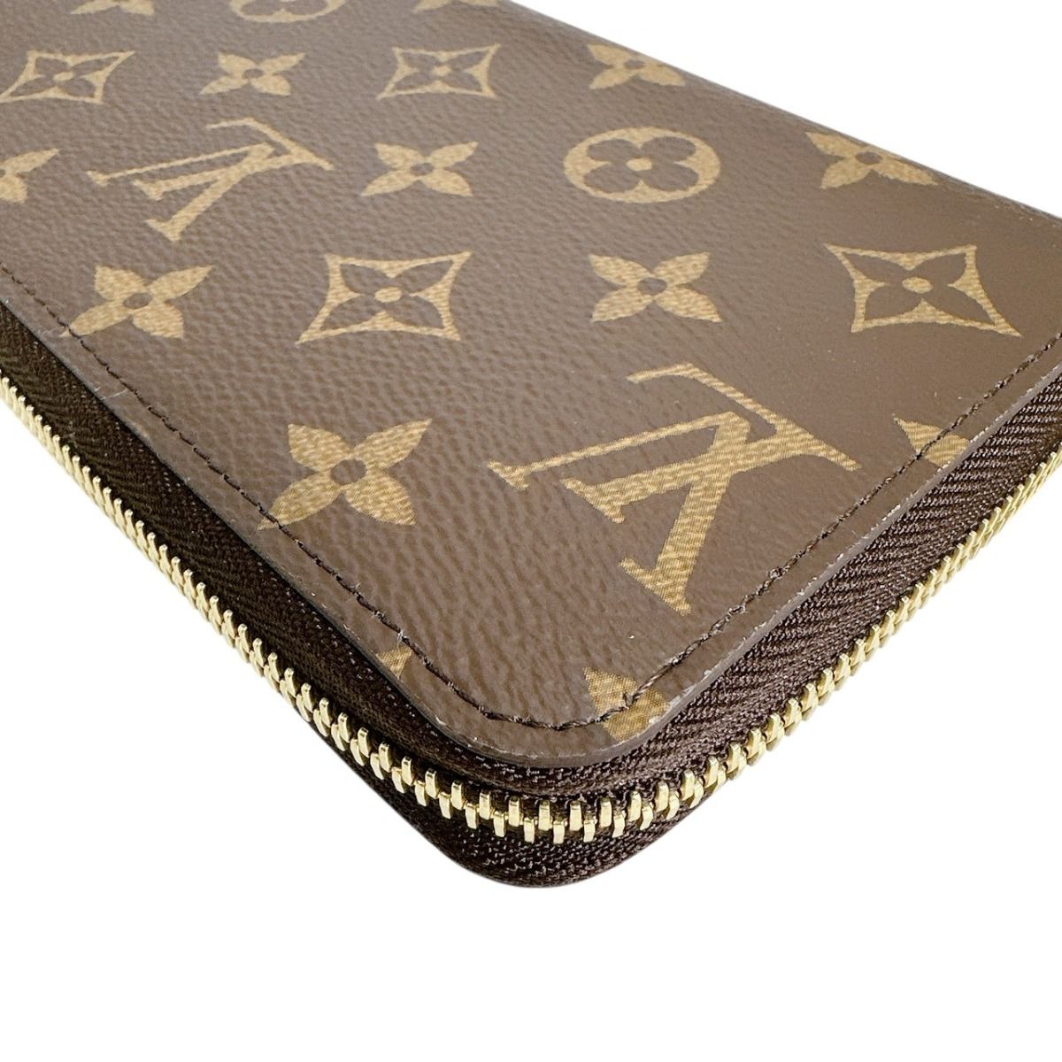 Louis Vuitton Monogram Zippy Long Wallet Zip Around — view 5