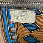 Hermes Veau Epsom Azap Long Silk in Wallet W — view 7
