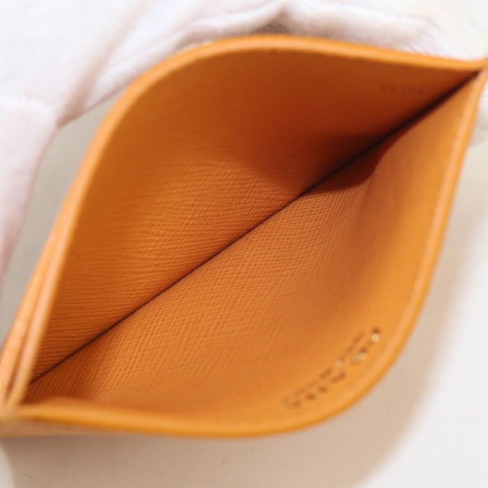 Prada Sapphire Triangle Card Case Calf Leather — view 5