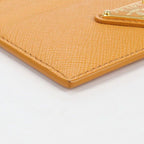 Prada Sapphire Triangle Card Case Calf Leather — view 6