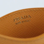 Prada Sapphire Triangle Card Case Calf Leather — view 4