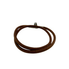 Hermes Bracelet Double Kelly Choker Brown — view 3